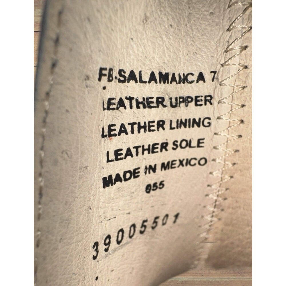 Freebird by Steven Slamanca Leather Ankle Boots Silver Distressed Sz 7 Rare!! - Picture 2 of 16